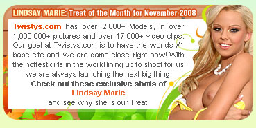 Lindsay Marie Twistys Treat of the Month for November 2008